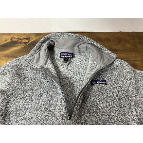 Patagonia Women's Better Sweater Jacket Fleece Gray Size Medium Full Zip - Picture 4 of 9